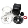HOBBYSOUL RC Adjustable 4 Offsets 2.2 Beadlock Wheels and Tires, 2.2 Rims and Height 5.0'' Tires Fit for RC Mud Crawler Trail Gen7 Gen8 Everest 10 / Axial Capra Wraith,(4-Pack, Assembled) view 4