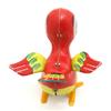 Charmgle Jumping Duck Tin Toy Retro Spring Wind-up Toy Home Farm Decoration Christmas Party Plaything for Over 16 Years Old view 3