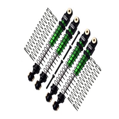 GPM Aluminum 6061-T6 Front and Rear Damper 49mm for AXIAL AX24 XC-1 4WS Crawler Brushed AXI00003 (Green)