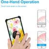 Case for VIVO Y76 5G Case Compatible with VIVO Y76 5G Phone Case Cover [with Tempered Glass Screen Protector][PC + TPU 2 in 1][Ring Support] [Gold Glitter+Luminous] JSH-SHS view 4