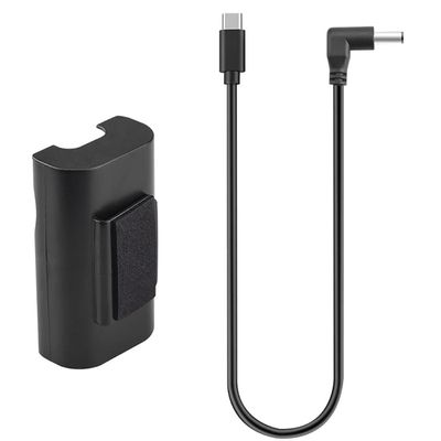 FEICHAO Goggle Power Supply Cable Portable Back Clip Compatible with DJI Goggles 2 (Cable+Back Clip)