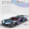 Super Sports Car Building Blocks Set, 1:10 Apollo IE Raceing Car Model Building Race Engineering Toy for Adults, Remote Control Drifting Hypercar with 5 Motors(2443 PCS) view 2
