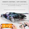 Super Sports Car Building Blocks Set, 1:10 Apollo IE Raceing Car Model Building Race Engineering Toy for Adults, Remote Control Drifting Hypercar with 5 Motors(2443 PCS) view 3