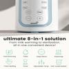 Grownsy Bottle Warmer, 8-in-1 Fast Baby Milk Warmer with Timer for Breastmilk or Formula, Accurate Temperature Control, Multifunctional Baby Bottle Warmers for All Bottles- Blue view 3