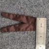 1/12 Scale Dark Brown Slim Tight Pants for Figure view 2