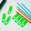 Hanaive 100 Pcs Flying Slingshot Frogs Toys Passover Day Toys Stretchy Slingshot Fun Shooting Flying Green Frogs Playthings Sticky Playthings for Party Favors Birthday Classroom Exchange Prizes Game view 4