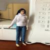 1/12 Scale Female Clothes Hoodie +Jeans Model for 6" Body(no Figure) view 3