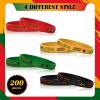 Highergo 200 Pcs Happy Juneteenth Day Party Favors Juneteenth Silicone Bracelets 1865 Black American Independence Bracelets Black Freedom Day Silicone Wristbands Juneteenth Gifts for Teens Adults view 3