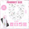 100 Pieces Toilet Seat Covers Disposable For Kids Toddler Flushable Toilet Covers Travel Pack Waterproof Potty Training Liner Pads Extra Large Foldable Toilet Covers for Baby and Adults (Unicorn) view 2
