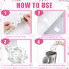 100 Pieces Toilet Seat Covers Disposable For Kids Toddler Flushable Toilet Covers Travel Pack Waterproof Potty Training Liner Pads Extra Large Foldable Toilet Covers for Baby and Adults (Unicorn) view 4