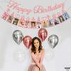 KatchOn, Glitter Rose Gold Happy Birthday Photo Banner - Prestrung, 10 Feet | Bday Picture Banner Decoration for Happy Birthday Decorations | Rose Gold Party Decorations view 3