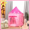 Woanger Princess Castle Play Tent Round Shaggy Area Rug Set Room Decor 39 x 39 Inch Circle Fluffy Plush Cute Rugs for Bedroom Foldable Tent for Kids Girls Indoor Outdoor Pet Living Room (Heart Style) view 4