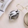 Brass Spning Top, Kinetic Fidget Spinner Desk Toys (Gray) view 3