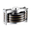 Brass Spning Top, Kinetic Fidget Spinner Desk Toys (Black) view 1