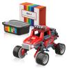 Apitor Robot B STEM Kits - Includes Large Storage Organizer, 8 in 1 Electric Monster Truck Building Toys for Kids 6-8 8-10, Educational Construction Science Kit for Boys 6-12 Christmas Birthday Gift view 1