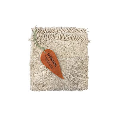 Lorena Canals |Textile Book Cool Kids eat Healthy. for Nurseries, Playrooms, Bedrooms. Handmade in 100% Cotton. Size: 1' x 11"