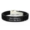 Gag Model Railroads Black Glidelock Clasp Bracelet, Model Railroads is Cheaper Than, Present for Friends, New Gifts from Friends, Model Trains, Train Set, Toy Train, Train Set, Electric Train Set, HO view 1