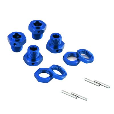 Alloy 17mm Hexagonal Adapter Hex Wheel Hubs Adapter Nuts for ARRMA 1/8 4s KRATON, 1/8 4s Outcast Rc Car Accessories Replacement