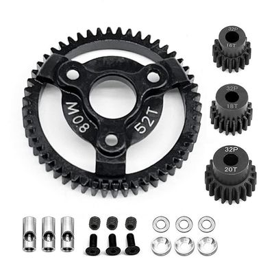 Racing 1/10th RC Crawler Car Hardened Steel 0.8M 32P Spur Gear for Traxxas Slash 2WD VXL Bandit Rustler Stampede Drag Slash Upgrade Parts