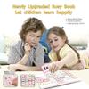 Aiyayou Creative Baby Activity Book with 8 Color Pens Kids Doodle Sensory Toys Kids DIY Paste Quiet Books Learning Toys Fun view 3