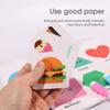Aiyayou Creative Baby Activity Book with 8 Color Pens Kids Doodle Sensory Toys Kids DIY Paste Quiet Books Learning Toys Fun view 4