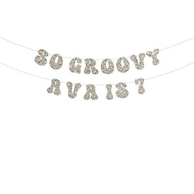 Groovy 7th Birthday Banner
