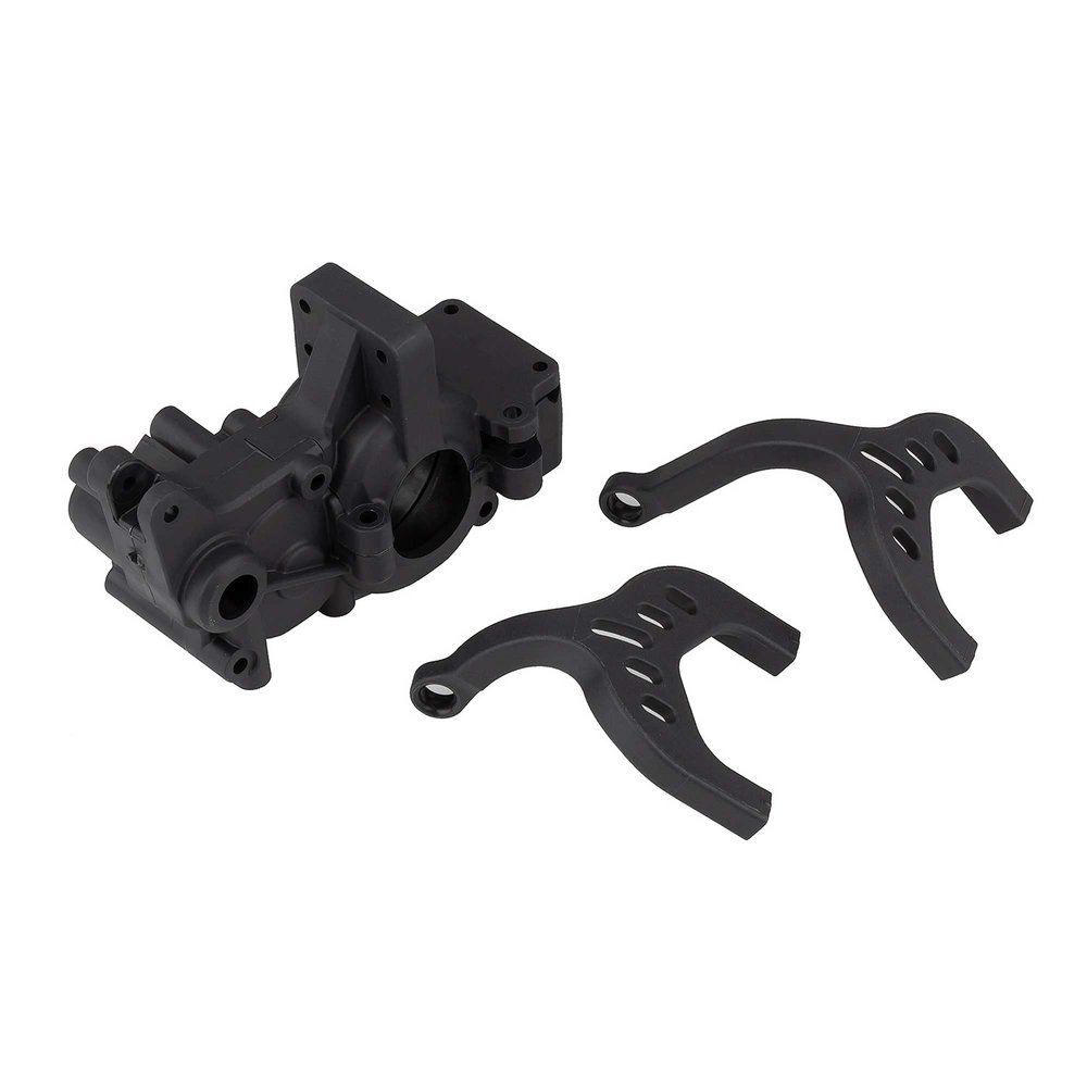 Team Associated RC10B6 FT Laydown Gearbox and ChassisBracescarbon ASC91952 Electric Car/Truck Option Parts