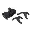 Team Associated RC10B6 FT Laydown Gearbox and ChassisBracescarbon ASC91952 Electric Car/Truck Option Parts view 1