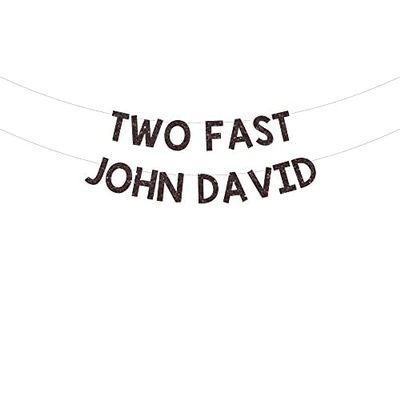 Two Fast Party Banner