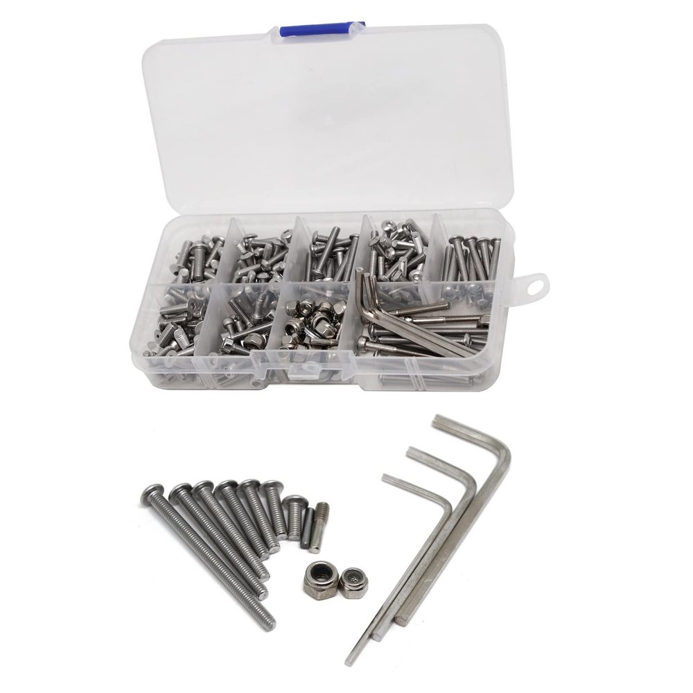 287x RC Car Screw Kit RC Screw Stainless Steel Screws Kit for Traxxas Slash 2WD RTR Pro RC Car Accessory