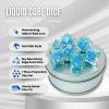 Sage's Portal Souls Liquid Core 7-PC Sharp Edge Resin Polyhedral DND Dice Set for Dungeons and Dragons Dice RPG Tabletop TTRPG (Sky Souls) view 2