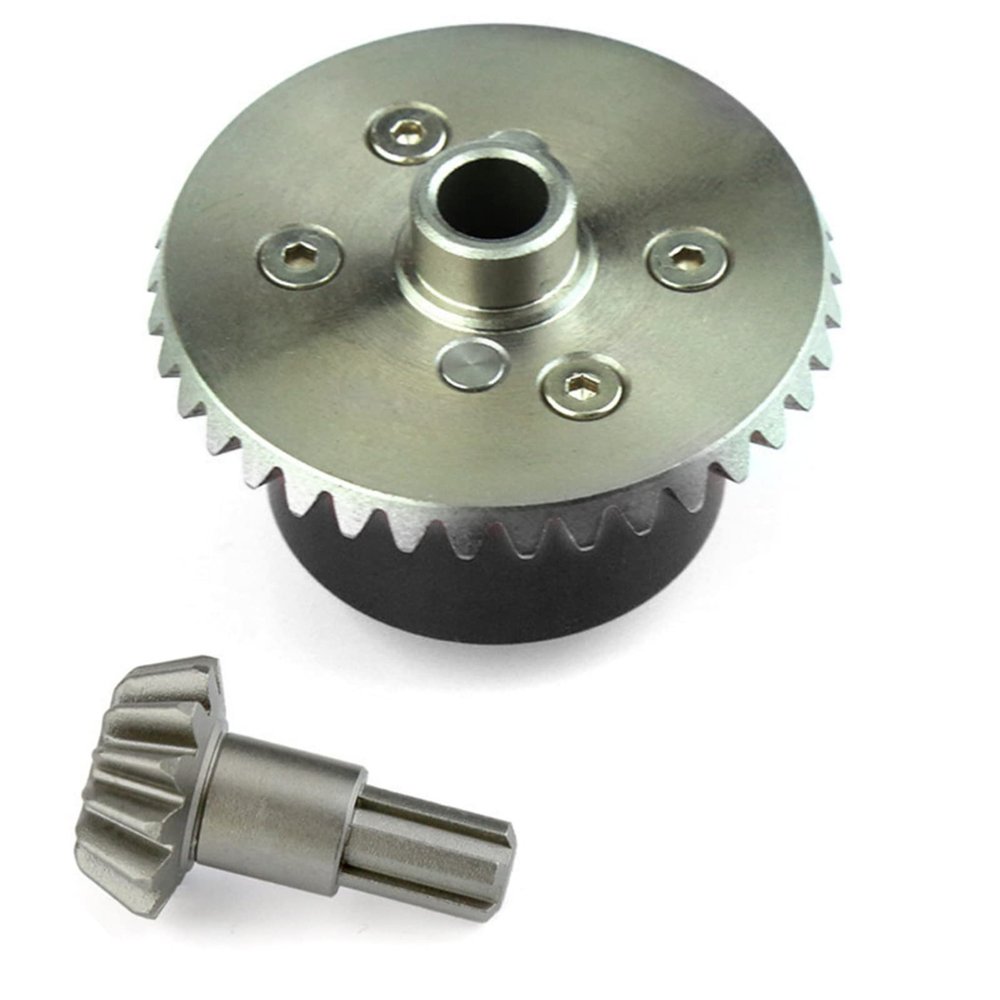 1 Set Gear Differential Case Front/Rear Steel Differential Gear Kits Replacement for ARRMA Senton Kraron 1/10 RC Car Replace Accessory