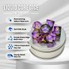 Sage's Portal Souls Liquid Core 7-PC Sharp Edge Resin Polyhedral DND Dice Set for Dungeons and Dragons Dice RPG Tabletop TTRPG (Twilight Soul) view 2