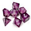 Sage's Portal Souls Liquid Core 7-PC Sharp Edge Resin Polyhedral DND Dice Set for Dungeons and Dragons Dice RPG Tabletop TTRPG (Vesper Souls) view 1