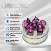 Sage's Portal Souls Liquid Core 7-PC Sharp Edge Resin Polyhedral DND Dice Set for Dungeons and Dragons Dice RPG Tabletop TTRPG (Vesper Souls) view 2