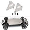 Front & Rear Chassis Armor Protector Replacement Repair Part for Tamiya TT-02 On-Road 1/10 RC Car Accessories Steel Upgrade Part Accessory view 2