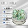 Sage's Portal Souls Liquid Core 7-PC Sharp Edge Resin Polyhedral DND Dice Set for Dungeons and Dragons Dice RPG Tabletop TTRPG(Ocean Souls) view 2