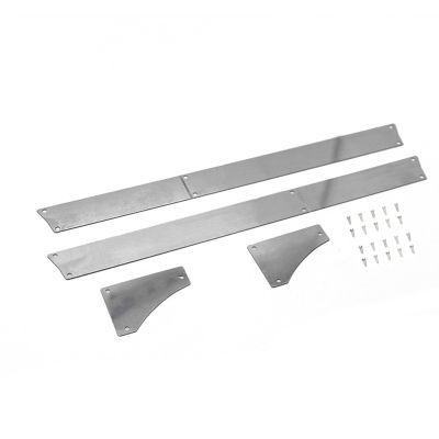 1 Set Metal Anti-Scratch Plate Board Spare Parts for TRAXXAS TRX4 Bronco 2021 1/10 RC Car Accessory