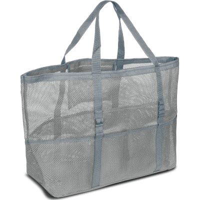 TOPBAG Mesh beach bag - Large beach tote bag for family beach bag for toys