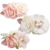 Baby Girls Floral-Hair-Clips Flower Hair-Bow-Headpiece Hair Barrettes Accessories for Baby Toddler Infant(Pack of 3) view 1