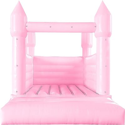 13.5FT All Pink Bounce House Castle for Adults Kids Commercial - w/ (Sturdy PVC), (750W Blower) Large Bouncy Castle Inflatable for Girls Duaghter Birthday Party, Wedding Decorations, 13.5x11.5x10ft