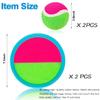 Ball Catch Set Games Toss Paddle,Kids Outdoor Toys, Toss and Catch Game Set, Beach Toys Back Yard Backyard with 2 Paddles 2Balls Yard Games Suitable for Kids Birthday Gift Ideal (Blue) view 4