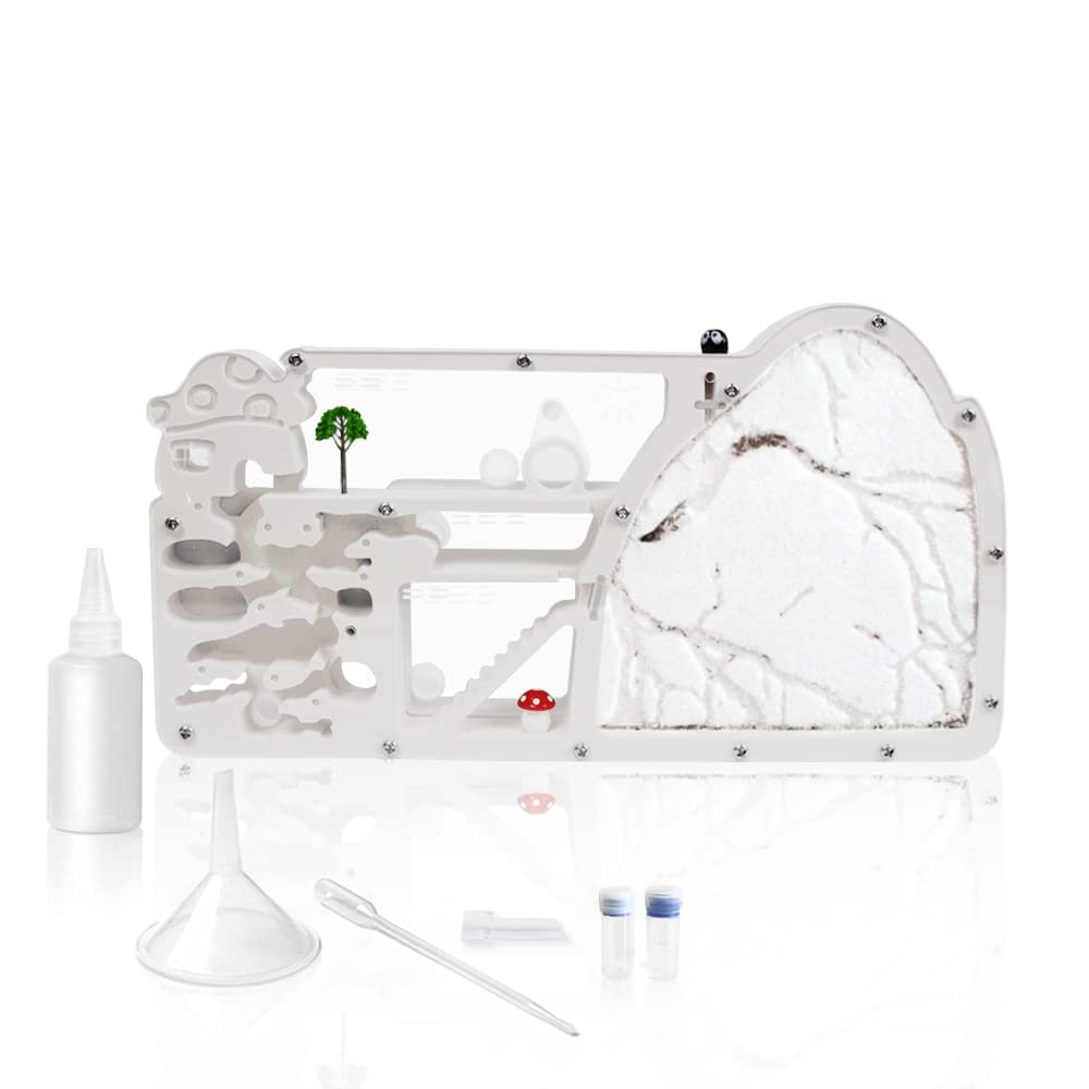 Ant Castle Farm - Live Ant Colony Observation Kit & Science Learning Habitat for Kids