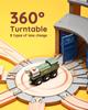 SainSmart Jr. Wooden Train Track with Roundhouse - Railway Toy for Toddlers, Double-Side Tracks Compatible with with All Major Brands - Wood Toy Train for Aged 3+ view 3