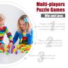 Pop Blocks Fidget Toys, Rainbow Silicone Popper Infinity DIY Building Blocks CVC Words Learning Phonics Color Recognition Game Anxiety Stress Reliever Autistic Sensory Toy (Rainbow) view 4