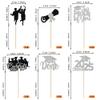 24 Pack 2025 Graduation Cupcake Toppers Glitter So Proud of You Cupcake Picks Diploma Done Congrats 2025 Cupcake Decorations for Class of 2025 Graduation Theme Party Supplies Silver Black view 2