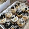 24 Pack 2025 Graduation Cupcake Toppers Glitter So Proud of You Cupcake Picks Diploma Done Congrats 2025 Cupcake Decorations for Class of 2025 Graduation Theme Party Supplies Silver Black view 4