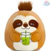 CozyWorld 12" Sloth Plush Stuffed Animals Plushie Original Sloth with Tea Soft Squishy Pillow, Collect Plush Pillow Gift for Adult Kids Boys Girls view 1