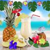 126Pcs Luau Party Decorations Supplies Tropical Palm Leaves Hibiscus Flowers Simulation Artificial Leaf for Hawaiian Luau Safari Parties Jungle Beach Theme BBQ Birthday Party Decorations Table Dcor view 2