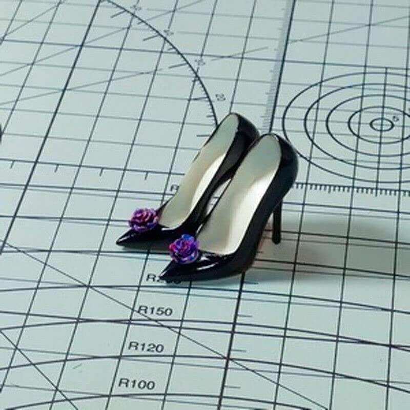 Black High-Heel Shoes Model for 1/6 Scale Female TBLeague Figure
